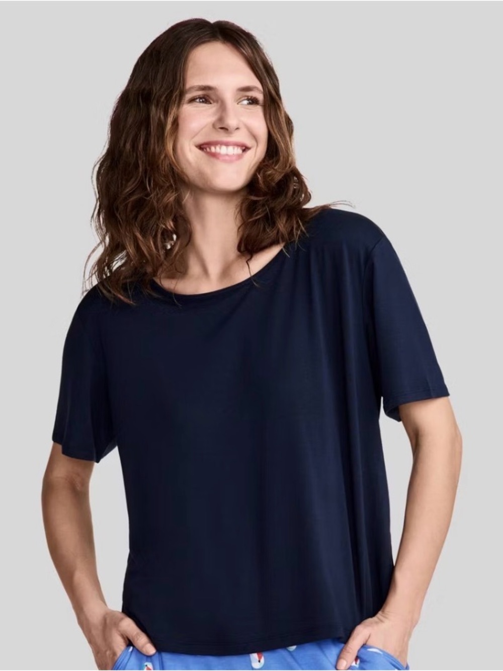 Jockey Generation Women's Luxe Top - Jockey Blue S